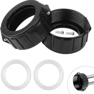 UASAM 2 스파 온수 욕조 히터 분할 너트 및 교체 부품용 2인치 어셈블리에 적합 - 2팩