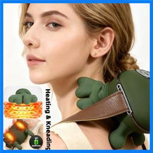 무선 목 마사지기는 인간의 손으로 반죽하는 것을 모방하여 목 어깨 허리 통증을 완화합니다. 충전식 마사