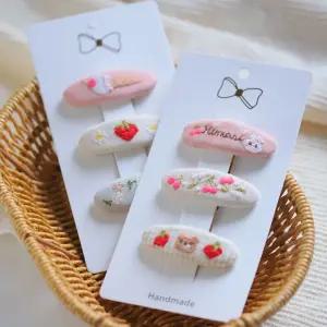 똑딱핀 세트 집게핀 헤어핀 3개세트 모어 2타입