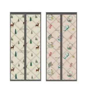 누빔방한커튼 현관 패딩커튼 가림막 패딩커텐 우풍차단