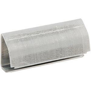 IDL 패키징 ST-340 1/2인치 스트랩 폭 폴리프로필렌 PP 스트랩용 결합 도구용 씰 1000팩 - 우수한 고정력을 갖춘 강력한 금속 클립 파단 강도 증가