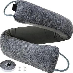 도어 소음 차단기 아래의 무게 있는 드래프트 스토퍼 앞문 단열 가드 웨더프루프 스트립 에너지 효율적인