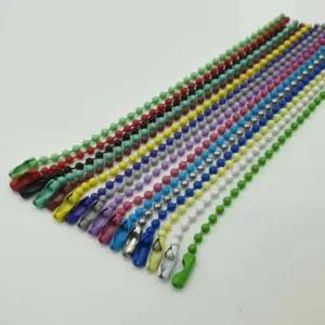 비즈팔찌재료 군번줄 10P 비즈구슬 신상품 12cm 인기제품 컬러 비즈공예재료