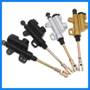 모터바이크 범용 M10 10mm 풋 리어 마스터 실린더 유압 브레이크 펌프