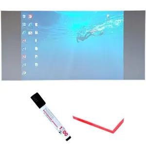 학교 강의실 빔프로젝터 학원 스크린 시트지