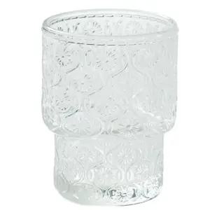 빈티지 유리컵 주스 인테리어 물잔 선물 아이스커피잔 4P 글라스 홈카페 감