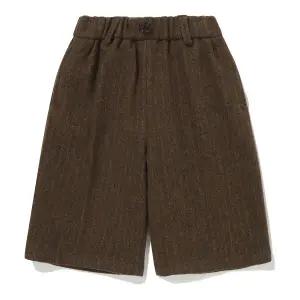 [롯데백화점]빈 브라운 헤링본 울 반바지BZ61PT02BN