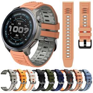 화미 아마즈핏 밸런스 2 스포츠 시계용 22mm 실리콘 스트랩 비프6 GTR 4/3/2/47mm 프로 스트라토스 3 2s용