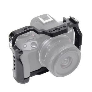 [호환품]캐논 호환 EOS R50용 알루미늄 스틸 카메라 케이지 보호 프레임 1/4 3/8 콜드 슈 마운트 라이트 모