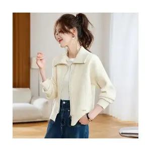 EAMT 여자 겨울 가디건 추동복 도톰 니트 캐주얼 겉집업 카디건 상의 EUNG4