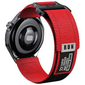 삼성 호환 화웨이 호환 수운토 시계용 20mm 퀵 릴리즈 나일론 시계줄 스트랩