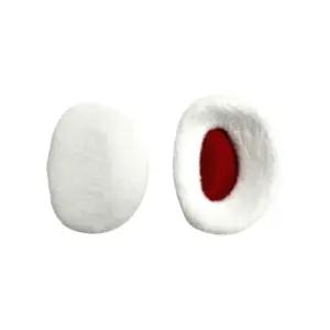 면혼방 가벼운 분리형 귀덮개 귀도리 화이트 L 10조 골프 낚시 군부대