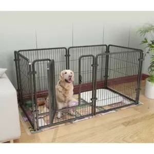 대형견울타리 케이지 펜스 훈련 블랙 철장 휀스