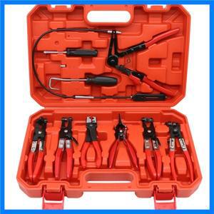 제너럴 모터 호스 스냅 링 플라이어 도구 세트 유연한 케이블 클램프 제거 도구 오일 도장 자동차 수리 도