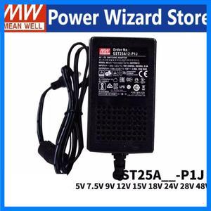 MEAN WELL GST25A05-P1J 에너지 절약 GS 교체 3 플러그 AC-DC 산업용 어댑터 5V 4A Meanwell GST25A 20W 11