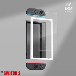 [호환품]Savage Raven by Skull & Co. 닌텐도 호환 Switch 2용 포지셔너 EZ-Align 프레임이 포함된 강화 유