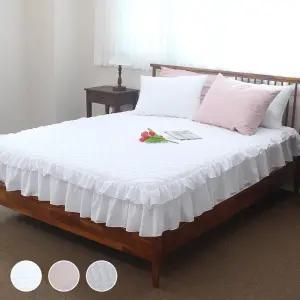 국내산 이중 숏프릴 침대 매트리스 커버 싱글 슈퍼싱글 더블 퀸