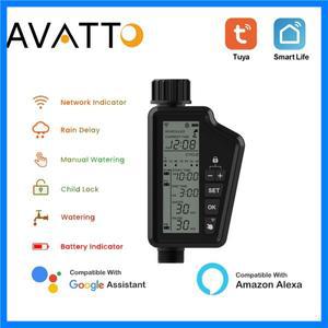 아바토 투야 와이파이 스마트 관개 밸브 타이머 다기능 스마트 정원 급수 타이머 알렉사 및 구글 홈 호환