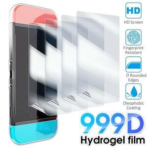 [호환품]1-10PCS 닌텐도 호환 스위치 호환/라이트/OLED 게임 콘솔 용 PET 소프트 필름 화면 보호기 풀 커버