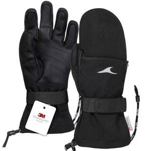 아치우 스키 장갑 남성용 겨울 방한 방수 터치스크린 스노우