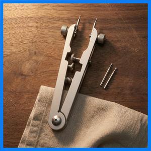 시계 밴드 제거기 스프링 바 실버/블랙 스테인리스 스틸 수리 제거 도구 핀셋 도구 V자형 조정 플라이어 수