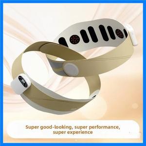 핫 온열 허리 보호 레드 라이트 허리 마사지기 EMS 미세전류 진동 온찜질 요추 통증 마사지기