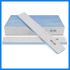 5/10/25pcs 네일 파일 손톱 용 80/80 그릿 에머리 보드 전문 세척 가능 양면 거친 발톱 파일 새로운 와이드