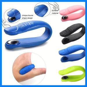 1개 핸드 지압 압력 클립 - 손바닥 자석 편두통 완화 마사지기 편두통 완화를 위한 압력 포인트 도구 남녀