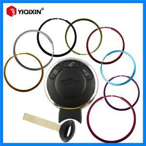 YIQIXIN 자동차 알루미늄 합금 스타일링 키 링 장식 BMW 미니 쿠퍼 Clubman Countryman R56 R57 R58 R60 용