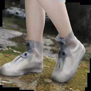 여성레인부츠 운동화 실리콘 덧신 장마철 신발 똑딱이 방수커버