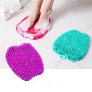 풋케어브러쉬 각질제거 손안대고발씻기 발브러쉬