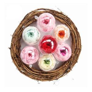 로맨틱 디자인 크리스마스 웨딩 장식 공 투명 플라스틱 수집 10 개 12cm