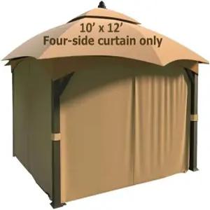 로우즈 앨런 로스 GF-12S004B-1 / GF-12S004BTO TPGAZ17-002용 지퍼가 달린 10피트 x 12피트