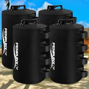 캐노피 워터 웨이트 백 220파운드 헤비 듀티 텐트 세트 팝업 가제보 카포트 블랙용 다리 4종