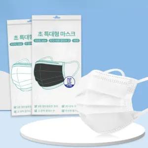 숨쉬기편한 대형 일회용마스크 3중필터 비말차단 마스크