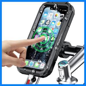 방수 휴대폰 케이스 자전거 오토바이 핸들 바 백미러 3-6.8 인치 휴대폰 마운트 가방 오토바이 스쿠터 전화