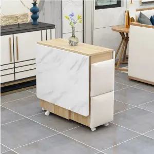 확장형 공간활용 가정용 접이식 변신 거실 식탁