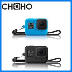 보호 케이스 소프트 표준 하우징 Gopro Hero 8 Black Go Pro 용 고무 실리콘 쉘 보호대 프레임 새 액세서리