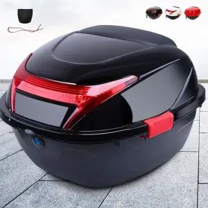 오토바이 탑박스 대용량 캐리어 배달 가방 방수 보관함 전기 수납함 용품 통 정리함 캐 리어