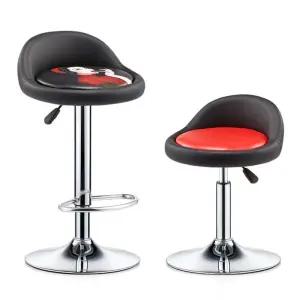 캐셔 등받이 높이조절 블랙 식당 체어 높은 카운터