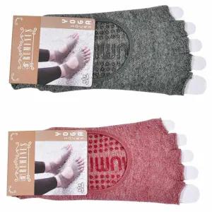 요가 미끄럼방지 덧신양말 미끄럼방지양말 요가발가락양말 미끄럼방지 스포츠 삭스 토 요가 필라테스