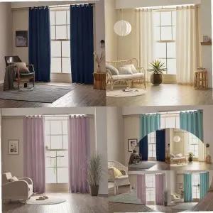 긴창 암막커튼 거실형 3중직 고밀도 아일렛형 1장