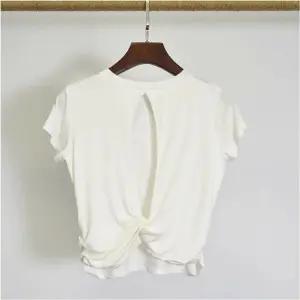 필라테스 반팔티 등트임 여성 요가 티셔츠 운동복 상의 여름 웨어 빽절개반팔티 상의 백트임반팔티 요가