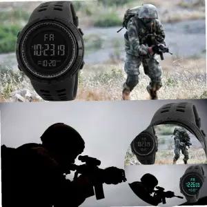 []+스포츠 전자 손목시계 생활방수 남자 군인 선물