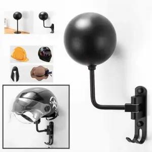 행거 헬멧 후크 모자 벽걸이 다용도 거치대 액세서리 걸이 오토바이 형 정리 거치대기능 헬멧 모자 킥보드
