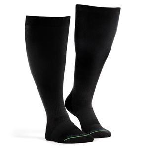 여행, 간호사, 달리기, 회복을 위한 편안하고 편안한 남녀용 코퍼 핏 비스코스 대나무 엑스트라 소프트한 와이드 송아지 양말