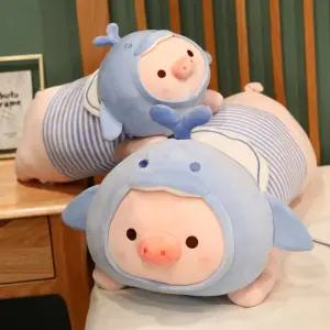 바디필로우 안고자는 대형 수면 모찌 긴베개 동물 롱쿠션 돼지 선물