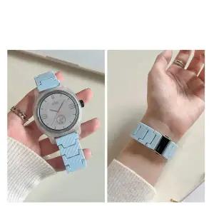 갤럭시 7FE546클래식 46mm액티브 2 44mm 40mm 팔찌 화웨이 워치 GT 4 2 2e 3 Pro용 카본 파이버 밴드 스트