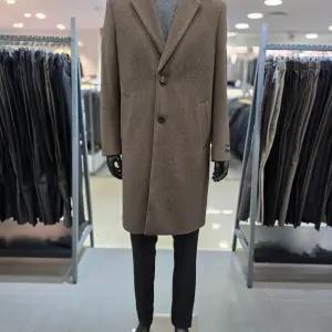 레노마 F/W 브라운 울 캐시미어 혼방 체스터 코트 QLMBH58_BP