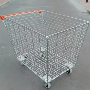 업소용 세탁물 카트 수거함 의류 사우나 객실 접이식